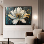 Floral Canvas Wall Art WAD662-F 90 x 60 cm / Stretched on hidden frame