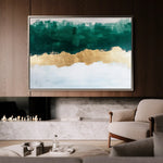 Abstract 663 Canvas Art 60 x 40 cm / Stretched on hidden frame