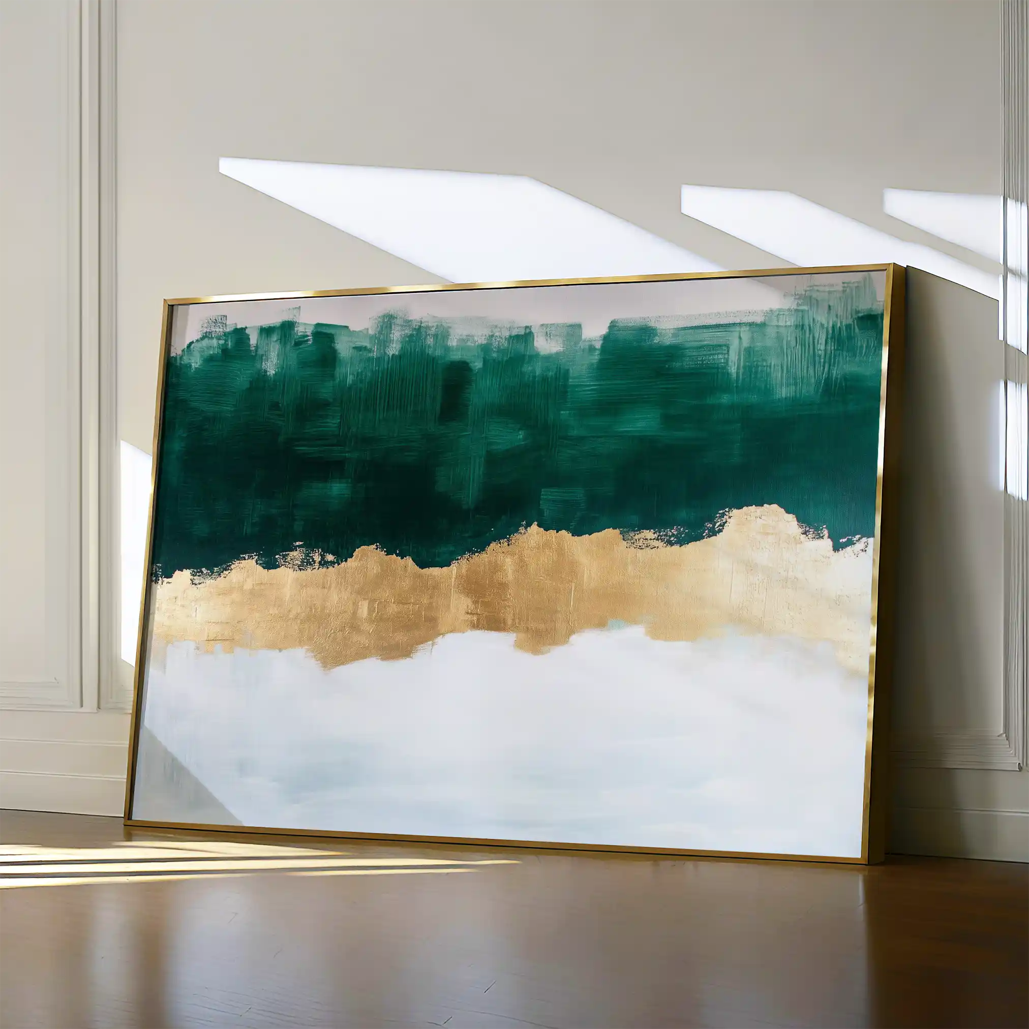 Abstract 663 Canvas Art 60 x 40 cm / Stretched on hidden frame