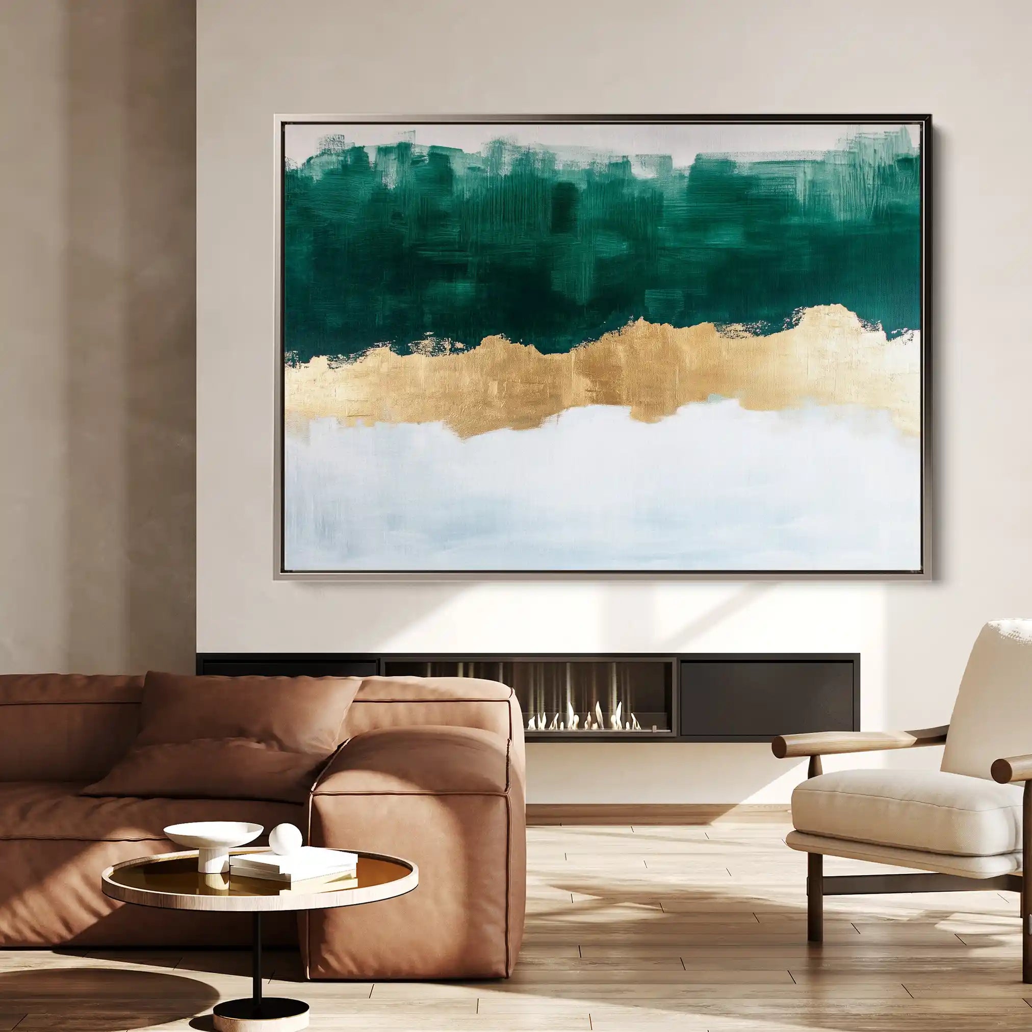 Abstract 663 Canvas Art 60 x 40 cm / Stretched on hidden frame