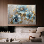 Floral Canvas Wall Art WAD663-F 90 x 60 cm / Stretched on hidden frame