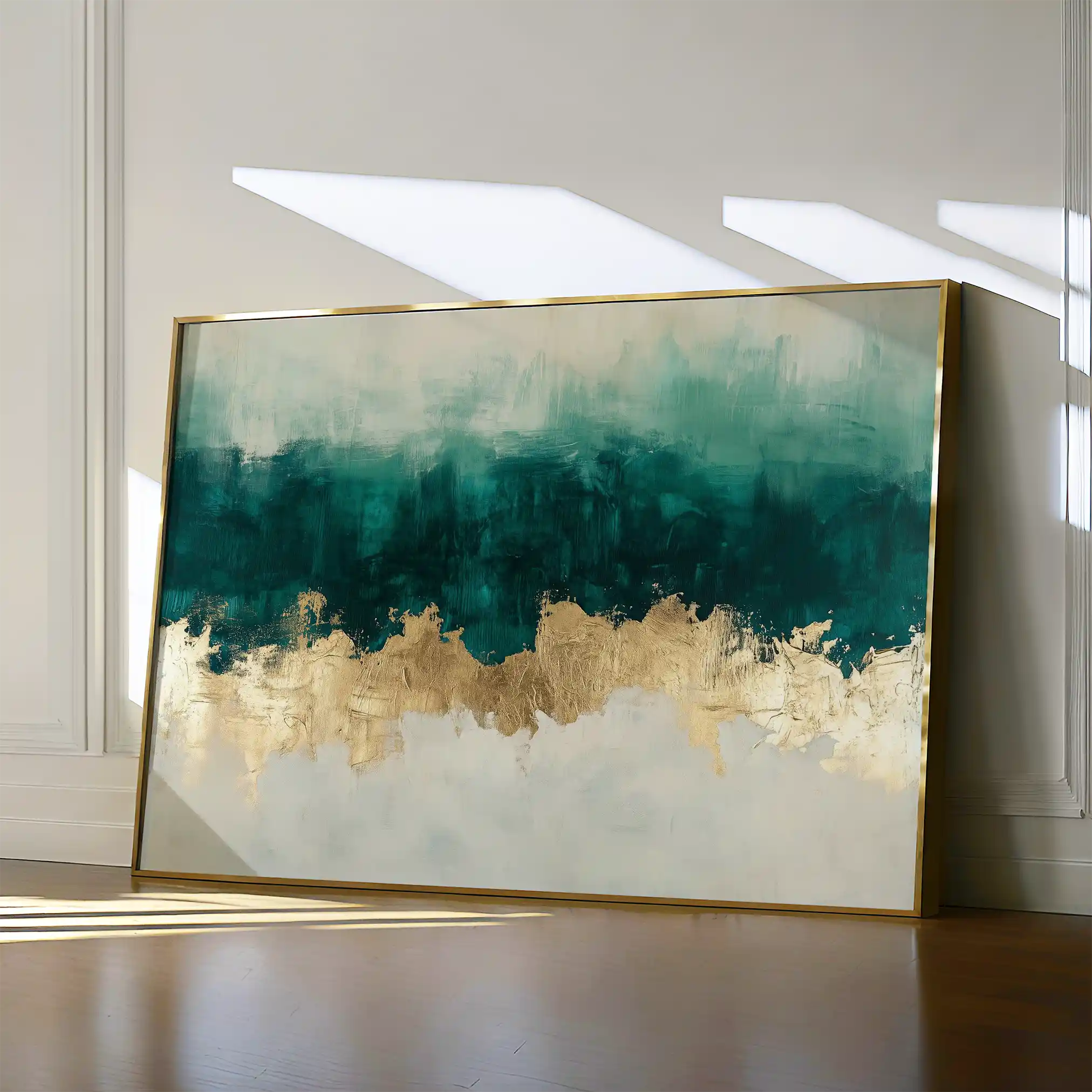 Abstract 664 Canvas Art 60 x 40 cm / Stretched on hidden frame