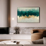 Abstract 664 Canvas Art 60 x 40 cm / Stretched on hidden frame