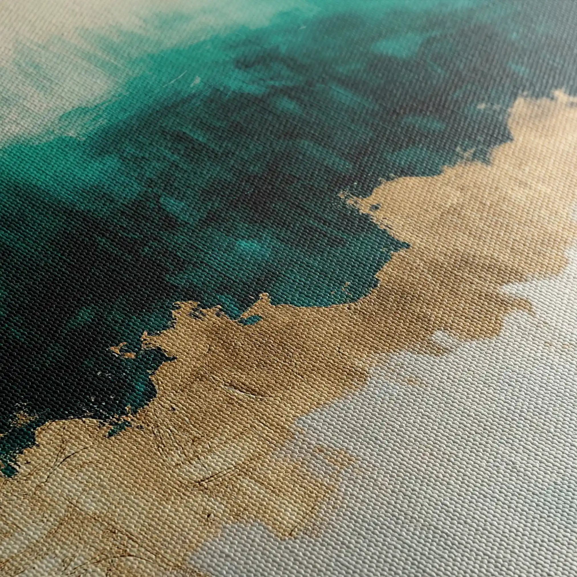 Abstract 664 Canvas Art 60 x 40 cm / Stretched on hidden frame