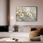 Floral Canvas Wall Art WAD665-F 90 x 60 cm / Stretched on hidden frame