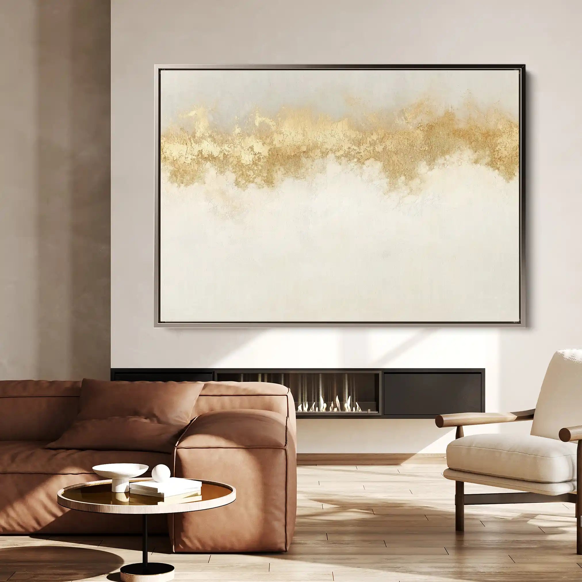 Abstract 666 Canvas Art 60 x 40 cm / Stretched on hidden frame