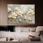 Floral Canvas Wall Art WAD666-F 90 x 60 cm / Stretched on hidden frame