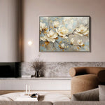 Floral Canvas Wall Art WAD666-F 90 x 60 cm / Stretched on hidden frame