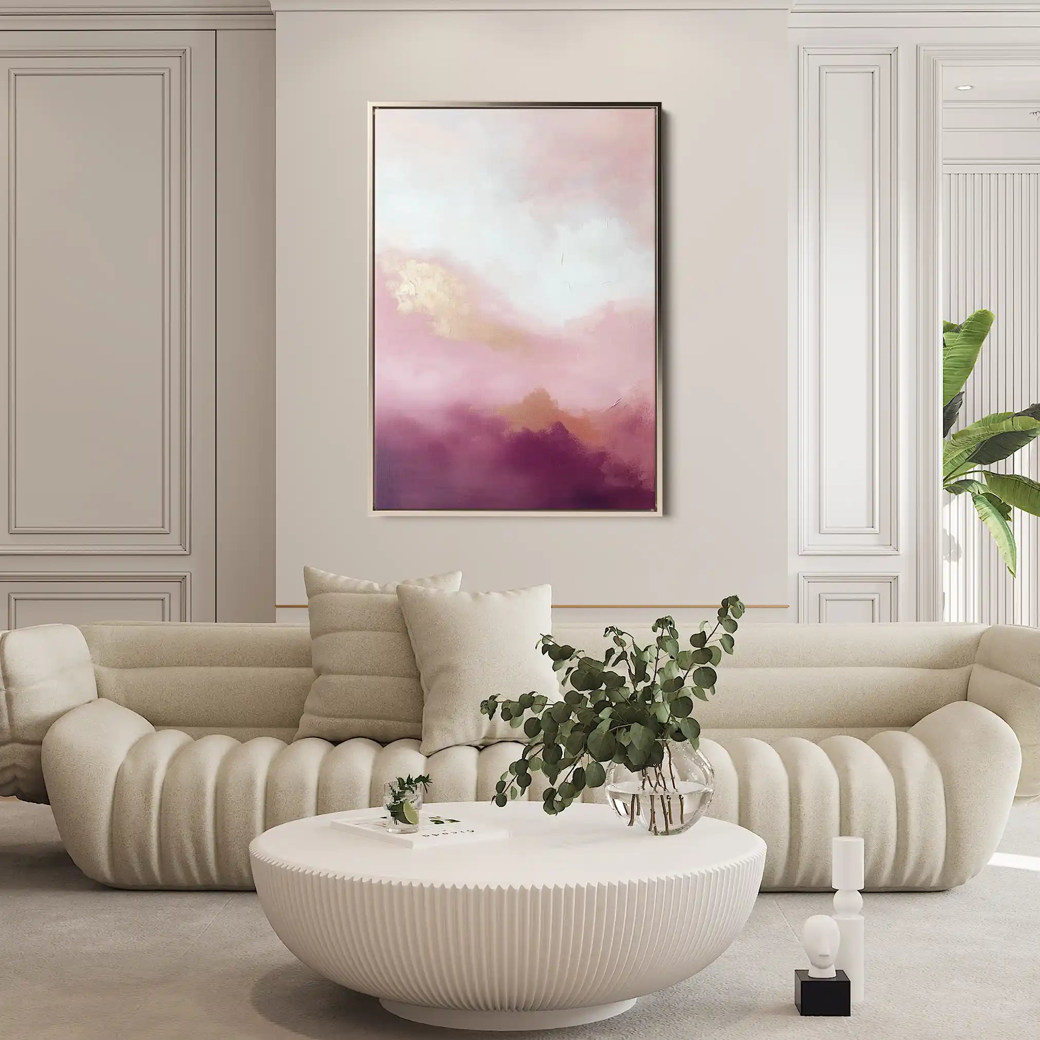 Abstract 667 Canvas Art 60 x 40 cm / Stretched on hidden frame