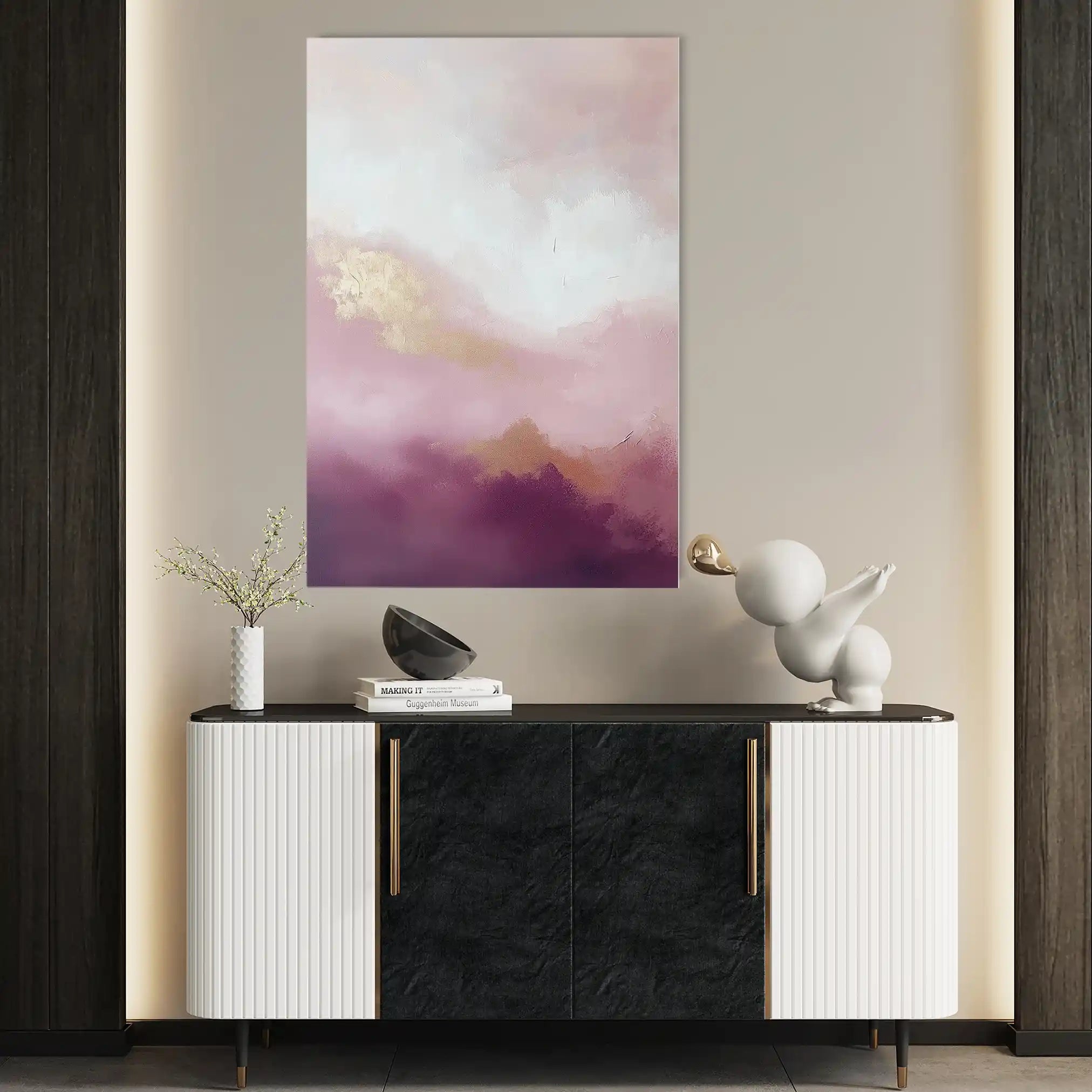 Abstract 667 Canvas Art 60 x 40 cm / Stretched on hidden frame