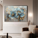 Floral Canvas Wall Art WAD668-F 90 x 60 cm / Stretched on hidden frame