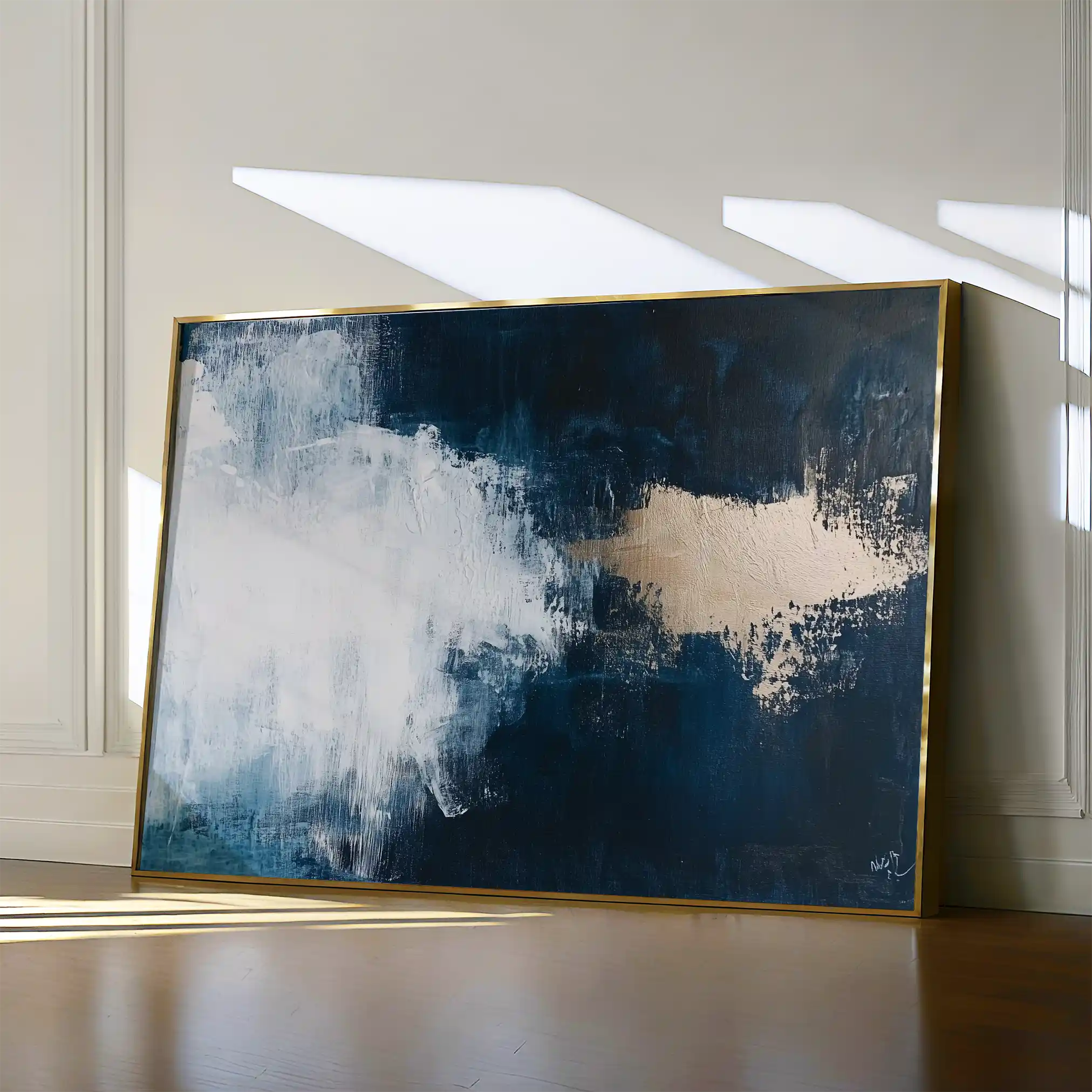 Abstract 669 Canvas Art 60 x 40 cm / Stretched on hidden frame
