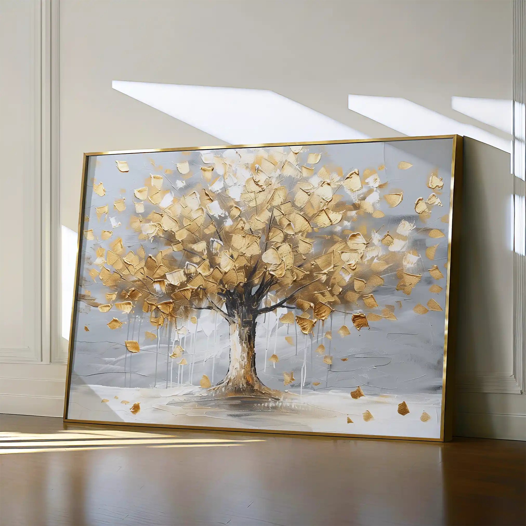 Floral Canvas Wall Art WAD669-F 90 x 60 cm / Stretched on hidden frame