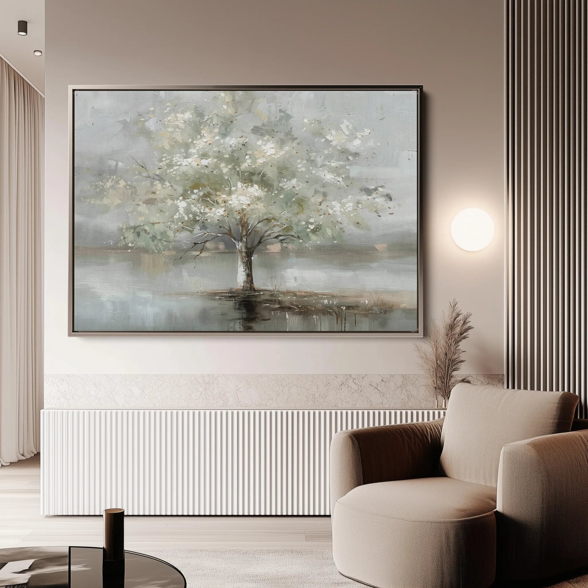 Floral Canvas Wall Art WAD670-F 90 x 60 cm / Stretched on hidden frame