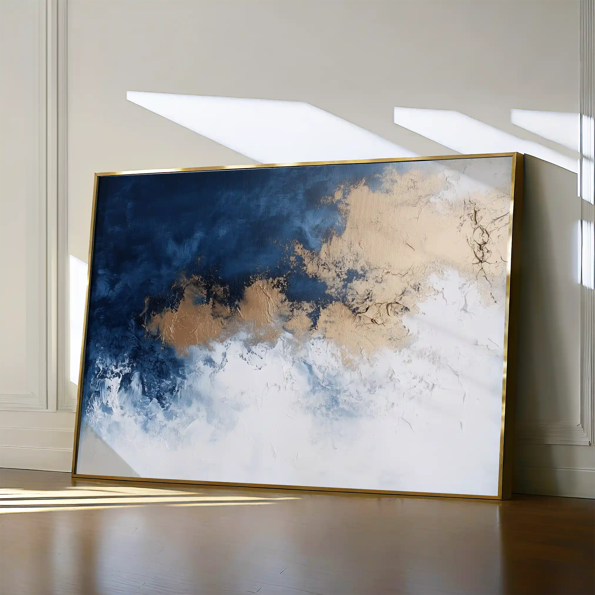 Abstract 671 Canvas Art 60 x 40 cm / Stretched on hidden frame