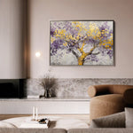 Floral Canvas Wall Art WAD671-F 90 x 60 cm / Stretched on hidden frame