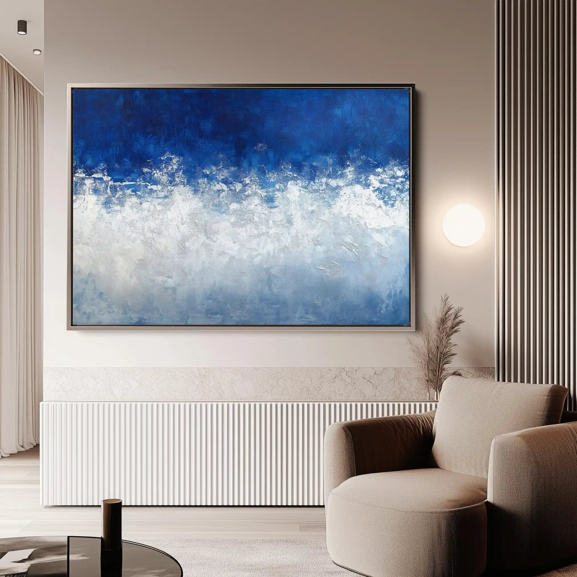 Abstract 672 Canvas Art 60 x 40 cm / Stretched on hidden frame