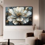 Floral Canvas Wall Art WAD672-F 90 x 60 cm / Stretched on hidden frame