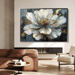 Floral Canvas Wall Art WAD672-F 90 x 60 cm / Stretched on hidden frame