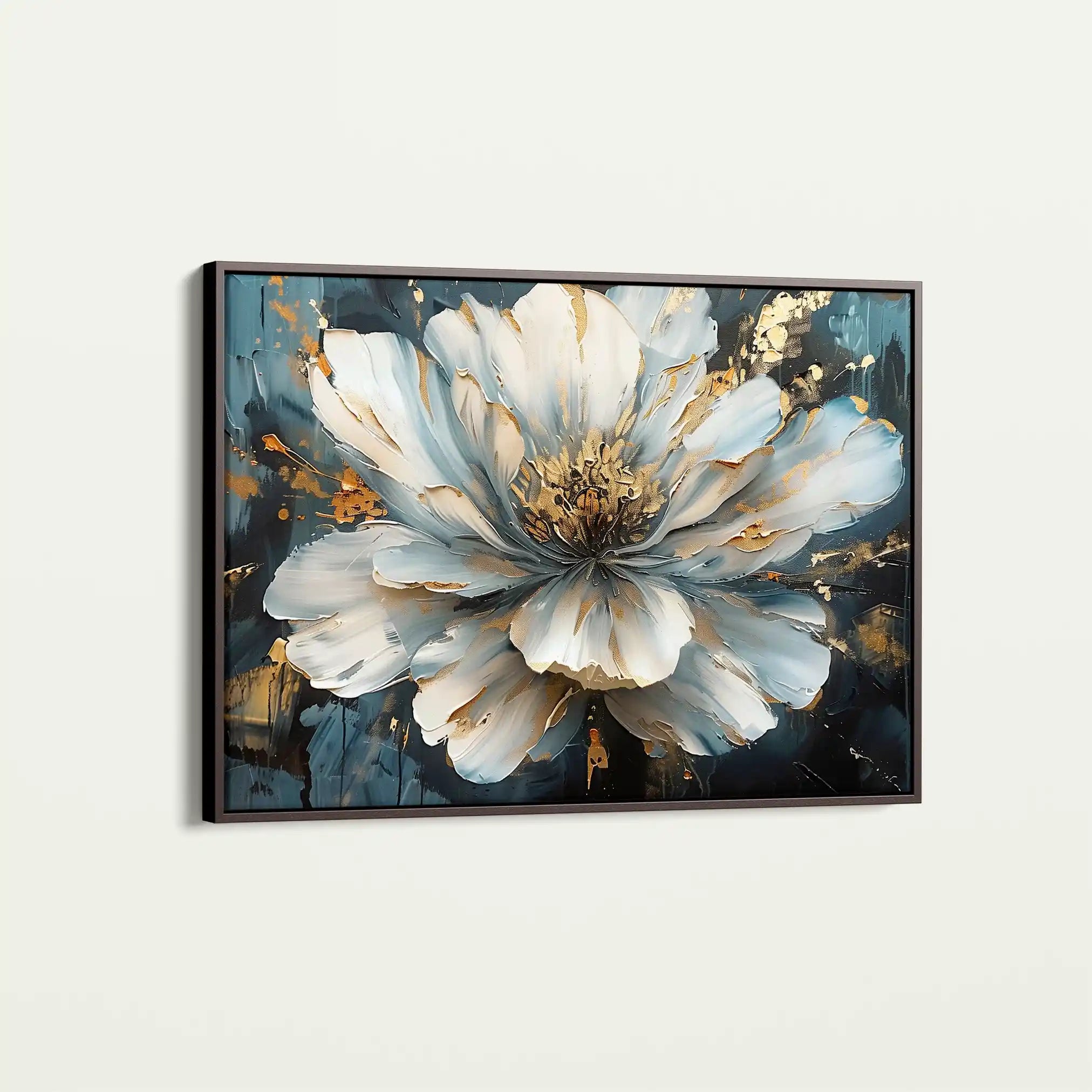 Floral Canvas Wall Art WAD672-F 90 x 60 cm / Stretched on hidden frame