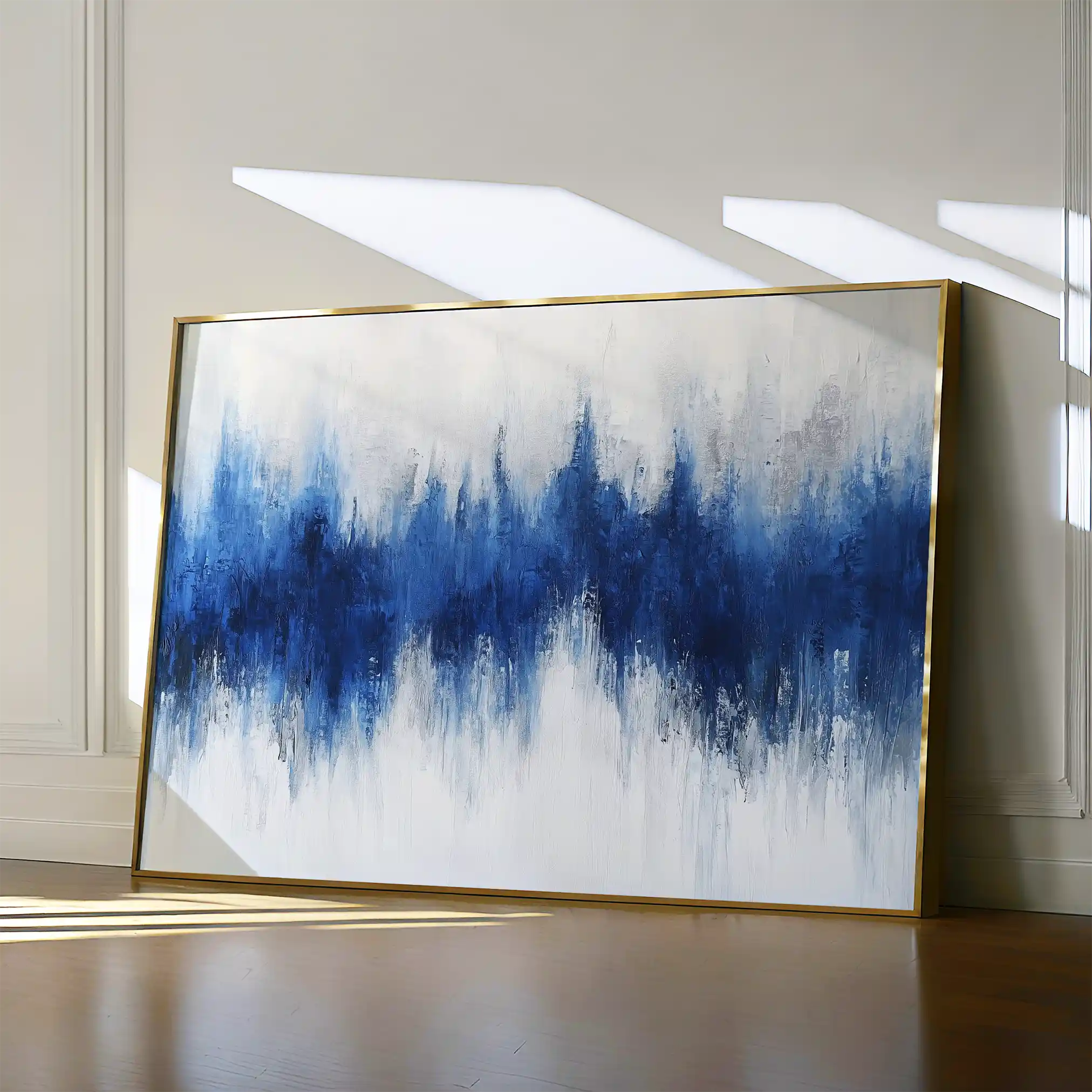 Abstract 673 Canvas Art 60 x 40 cm / Stretched on hidden frame