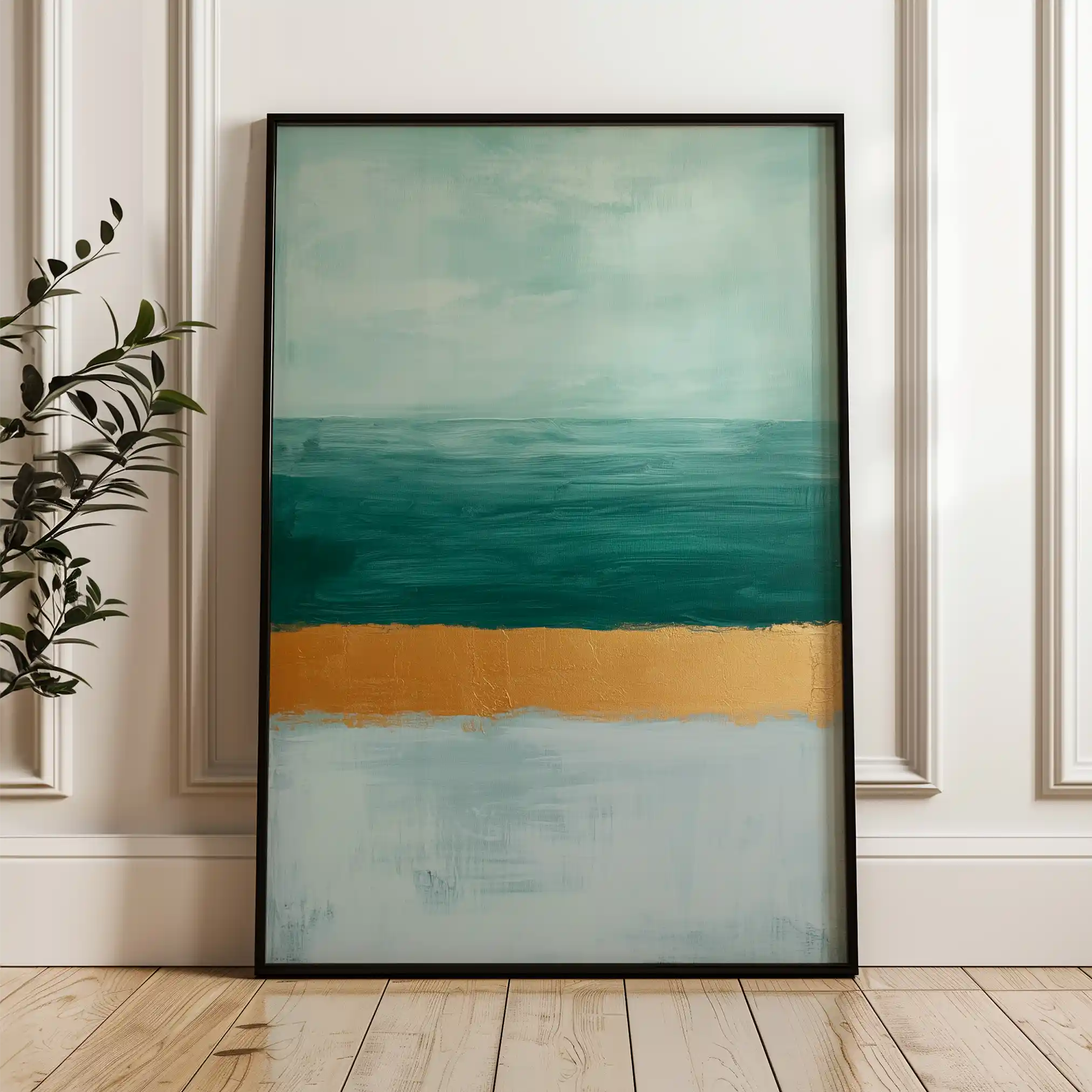 Abstract 674 Canvas Art 60 x 40 cm / Stretched on hidden frame