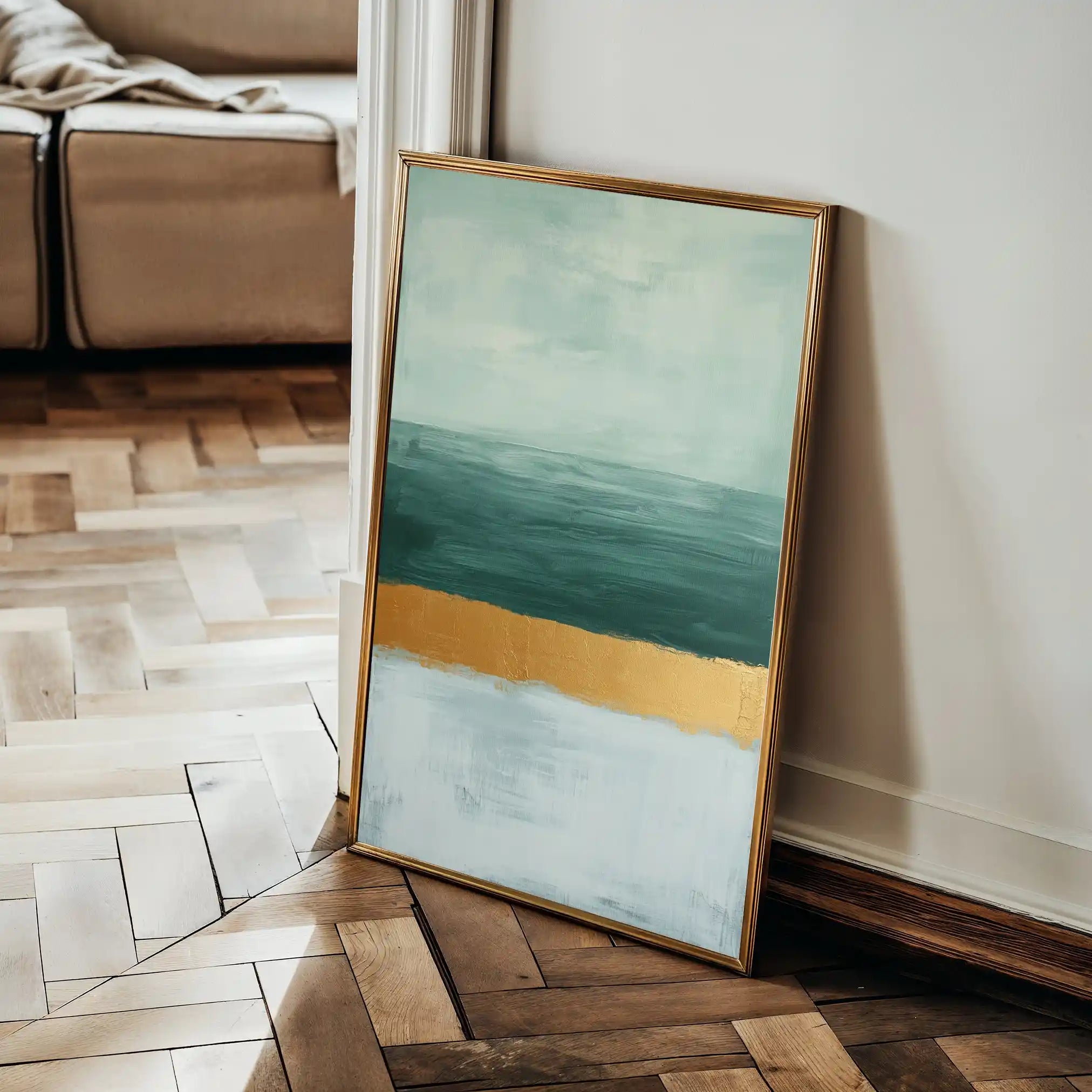 Abstract 674 Canvas Art 60 x 40 cm / Stretched on hidden frame