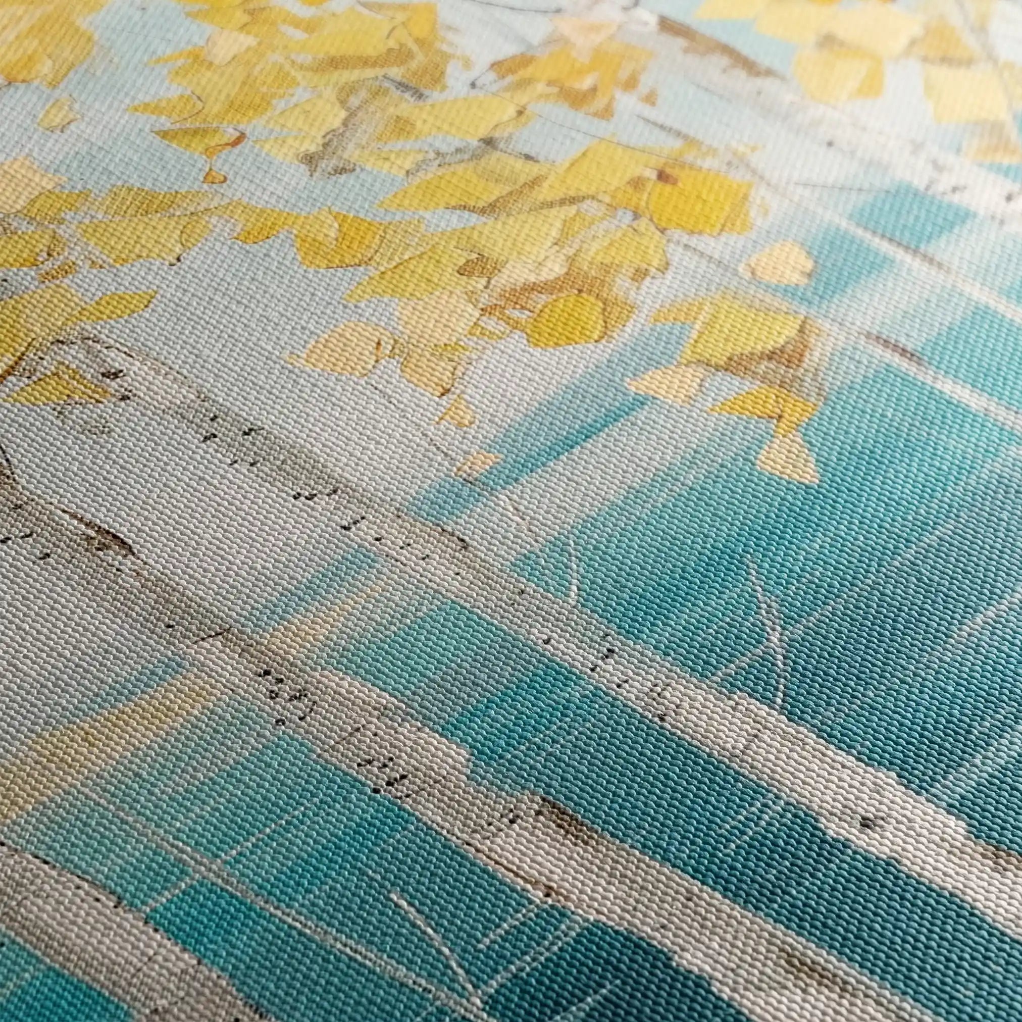 Floral Canvas Wall Art WAD674-F 90 x 60 cm / Stretched on hidden frame