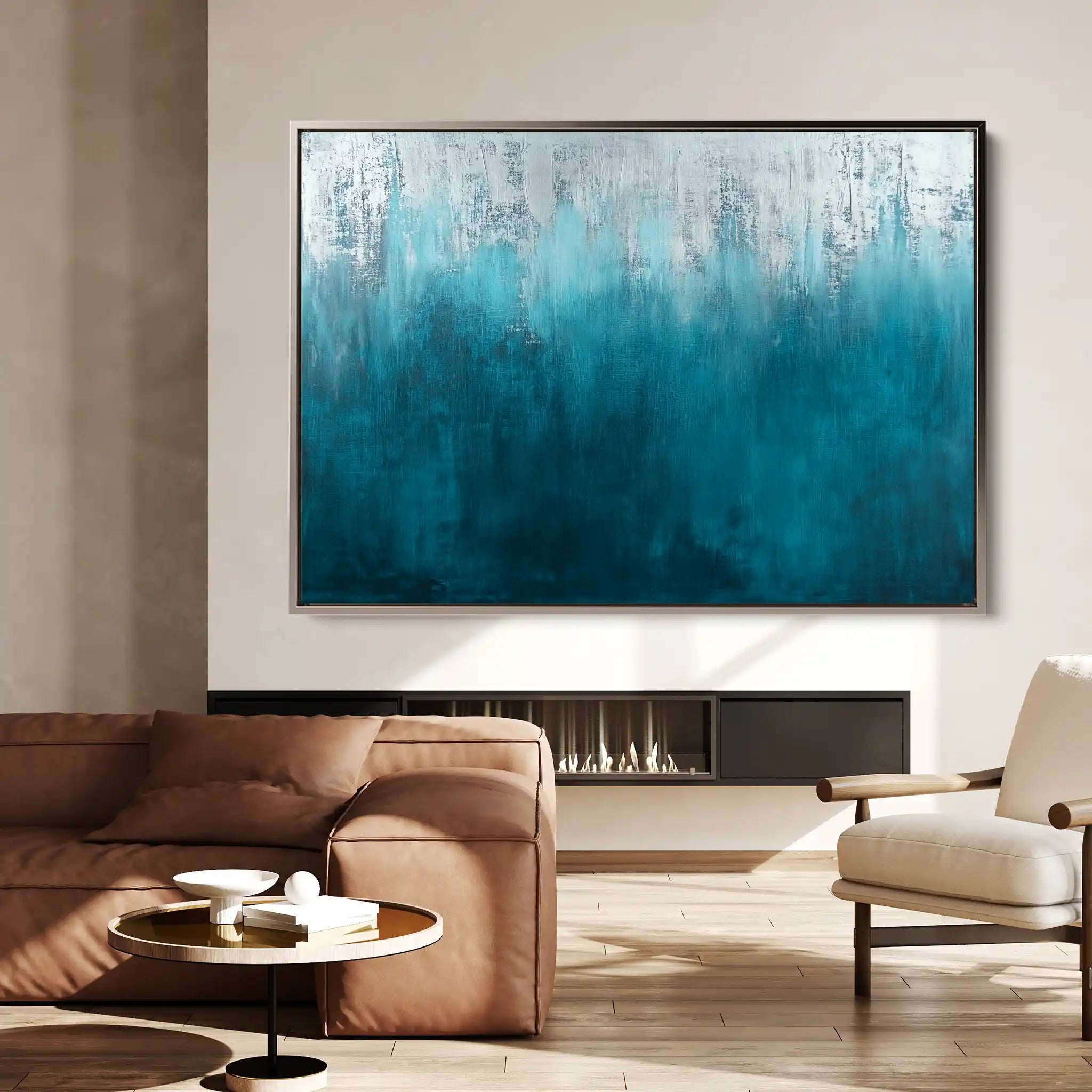 Abstract 679 Canvas Art 60 x 40 cm / Stretched on hidden frame