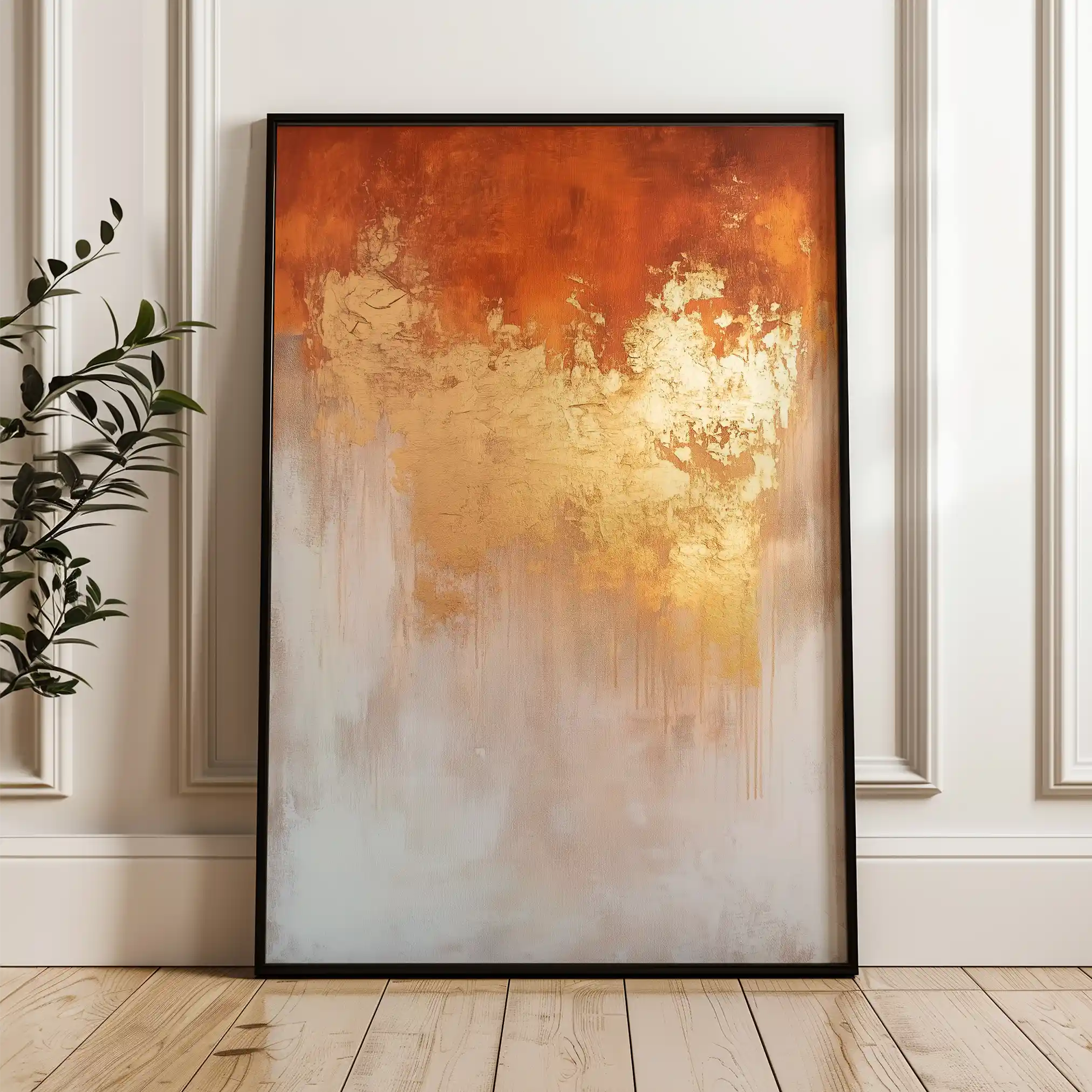 Abstract 680 Canvas Art 60 x 40 cm / Stretched on hidden frame