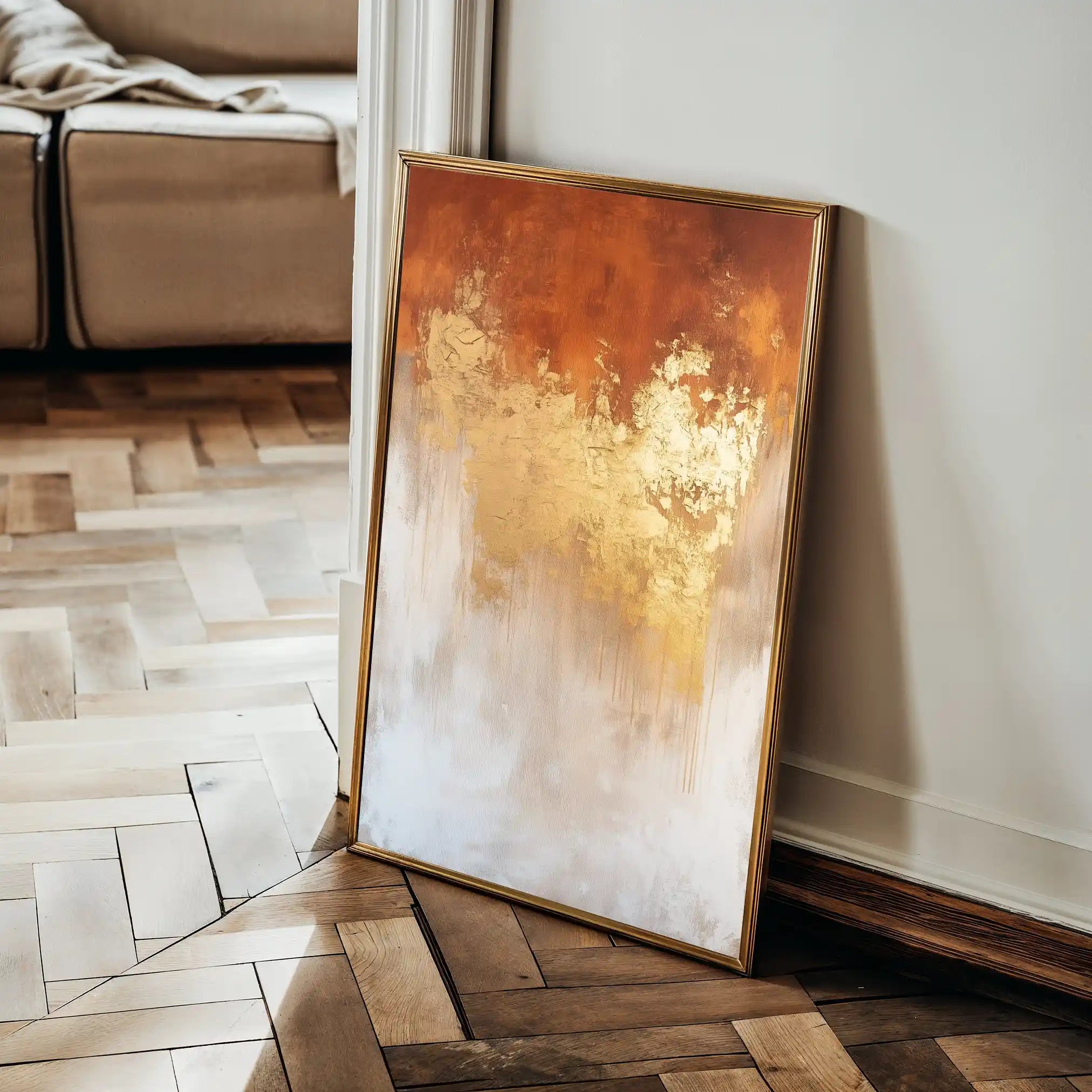 Abstract 680 Canvas Art 60 x 40 cm / Stretched on hidden frame