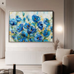 Floral Canvas Wall Art WAD680-F 90 x 60 cm / Stretched on hidden frame