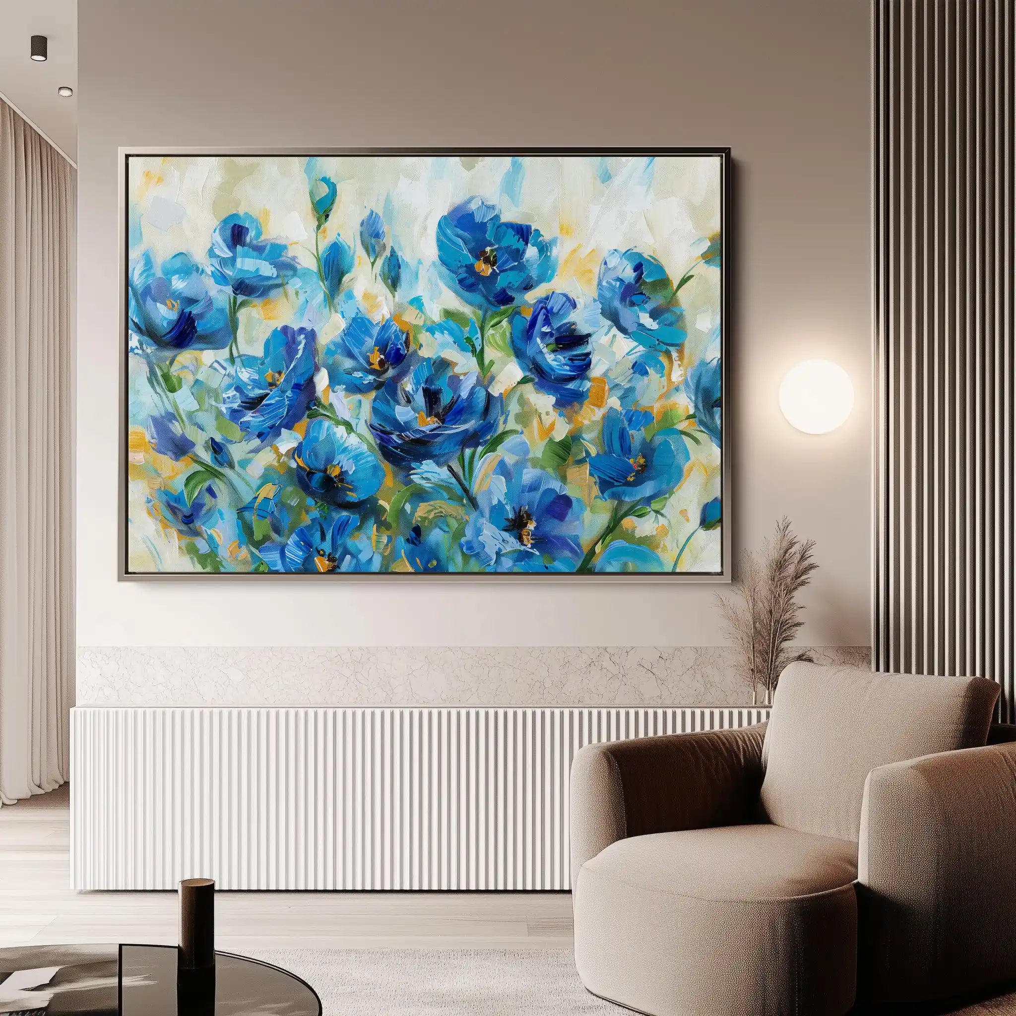 Floral Canvas Wall Art WAD680-F 90 x 60 cm / Stretched on hidden frame