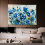 Floral Canvas Wall Art WAD680-F 90 x 60 cm / Stretched on hidden frame