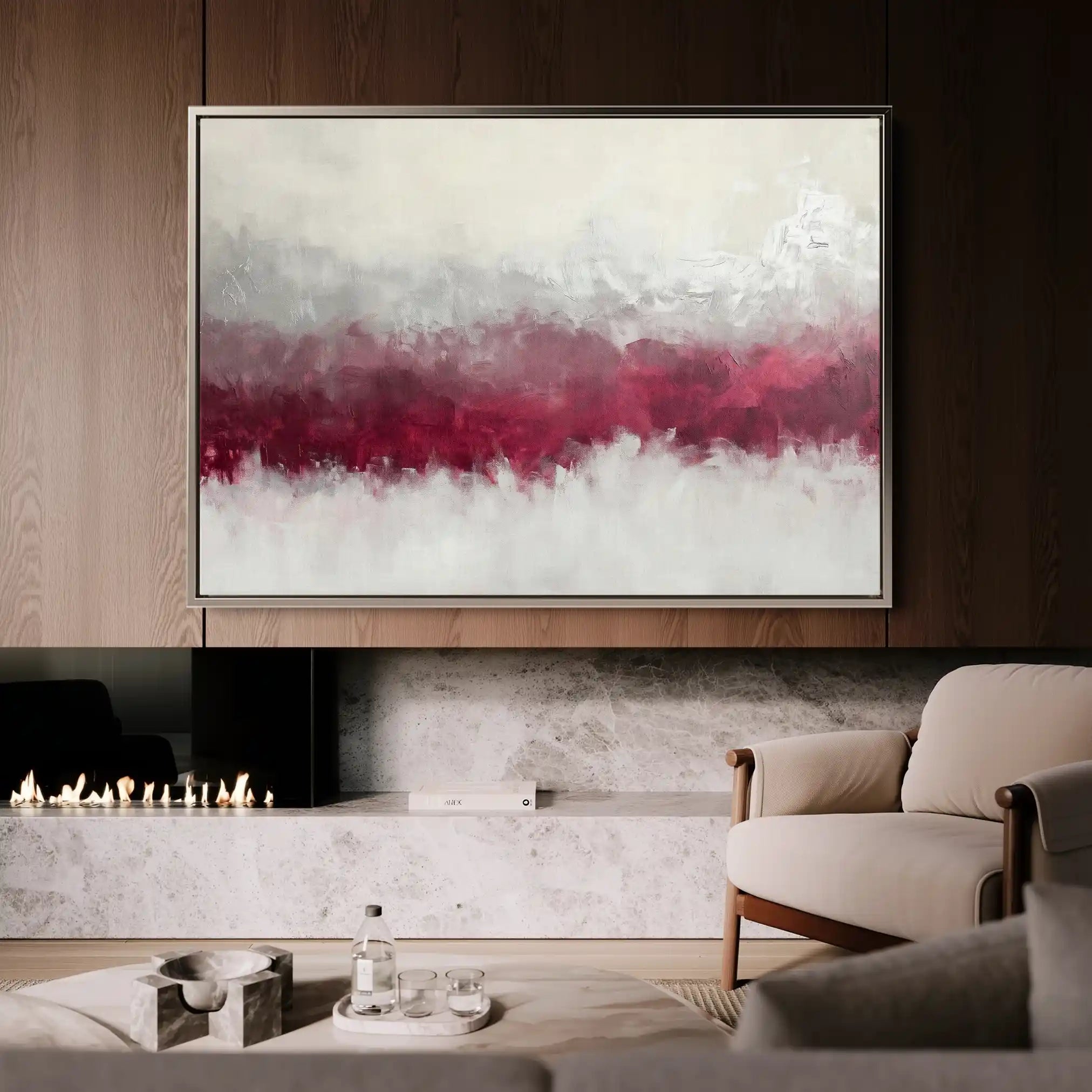 Abstract 681 Canvas Art 60 x 40 cm / Stretched on hidden frame