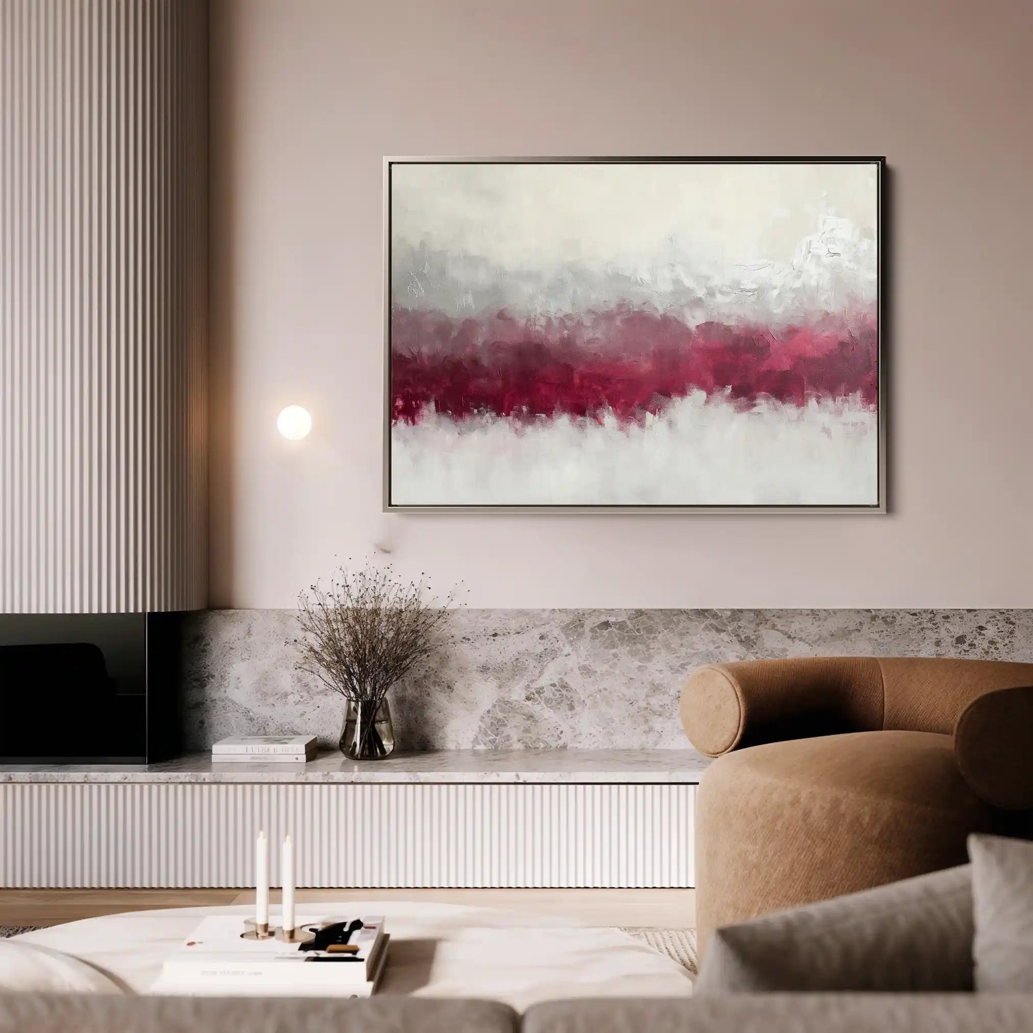 Abstract 681 Canvas Art 60 x 40 cm / Stretched on hidden frame