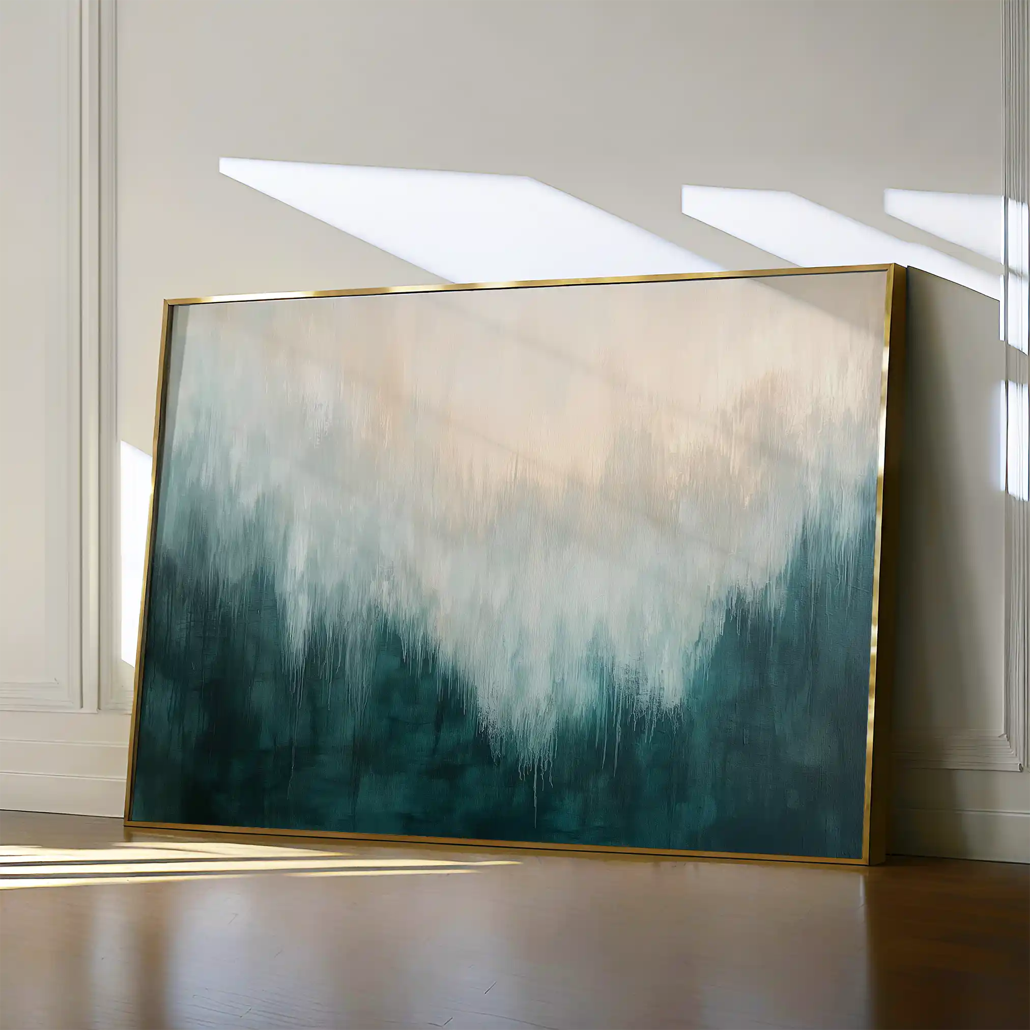 Abstract 682 Canvas Art 60 x 40 cm / Stretched on hidden frame