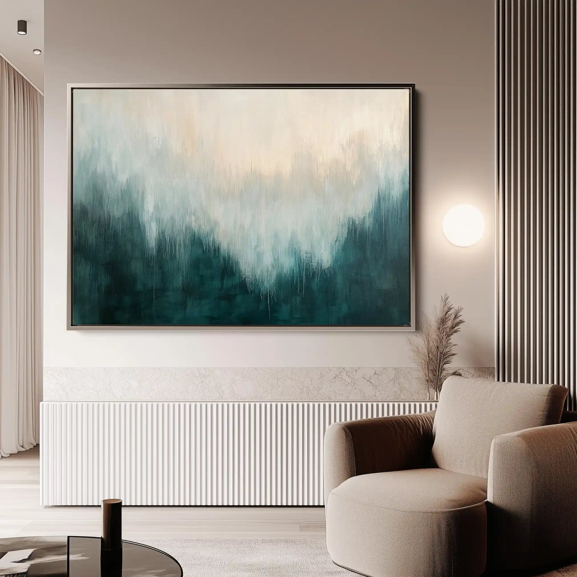 Abstract 682 Canvas Art 60 x 40 cm / Stretched on hidden frame