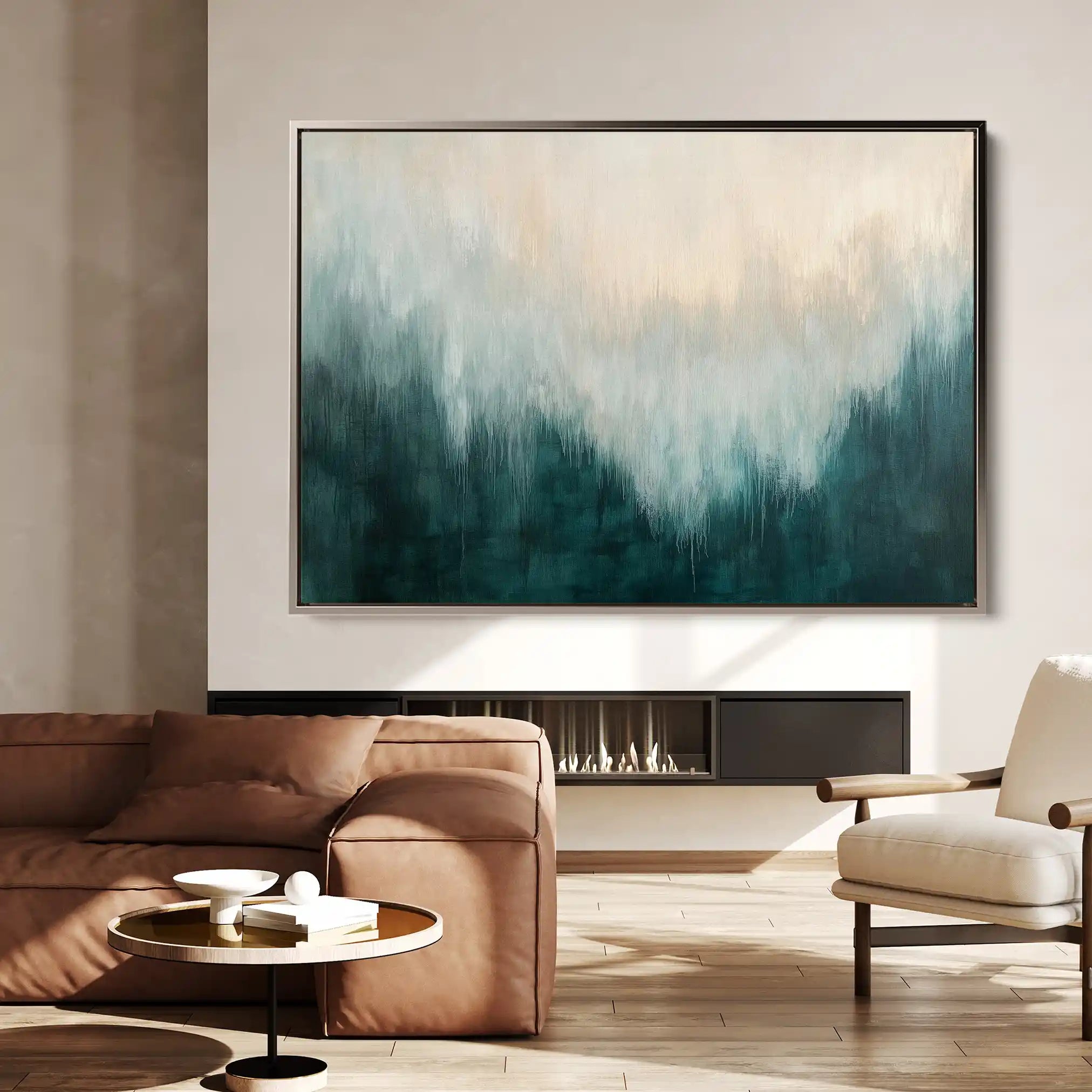 Abstract 682 Canvas Art 60 x 40 cm / Stretched on hidden frame