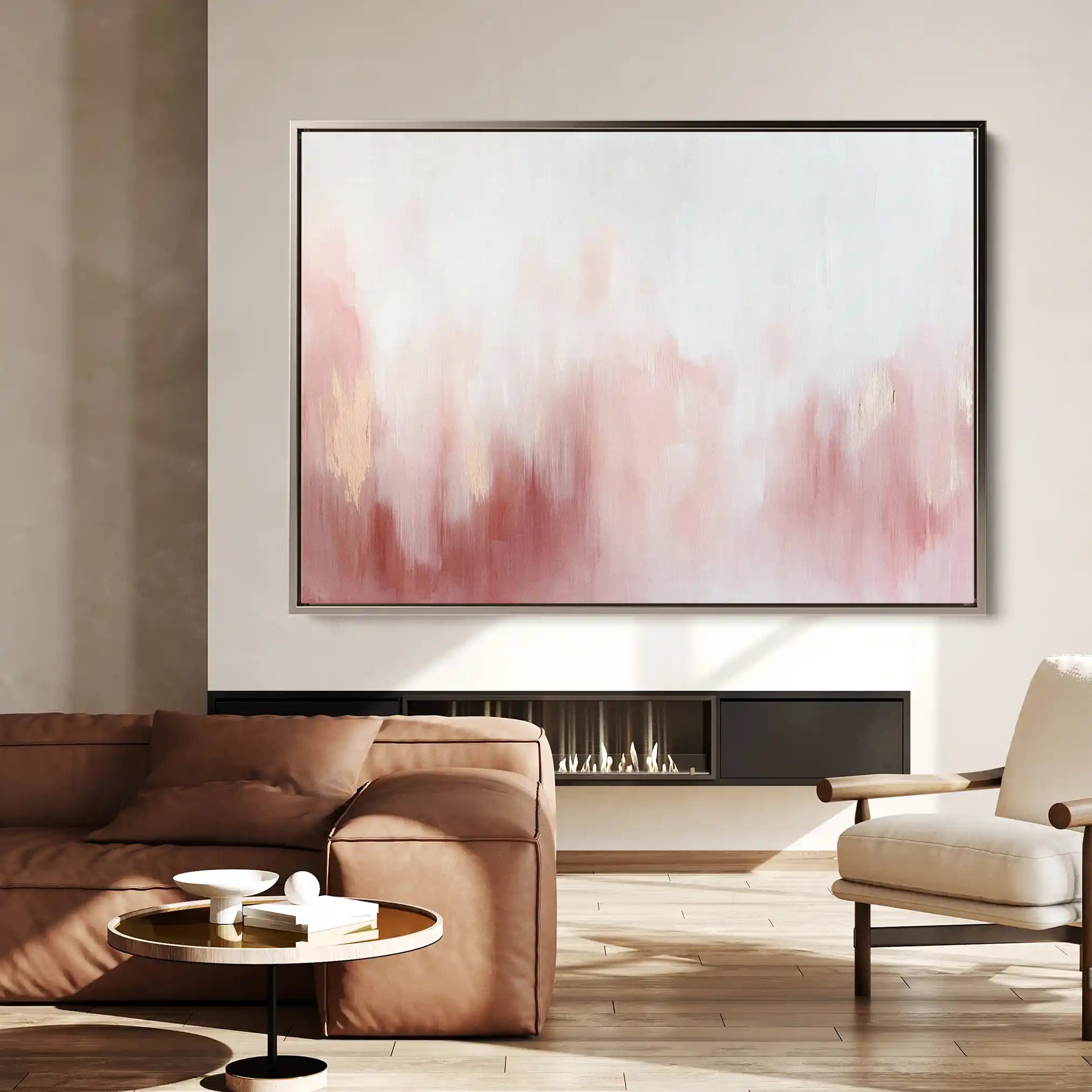 Abstract 684 Canvas Art 60 x 40 cm / Stretched on hidden frame