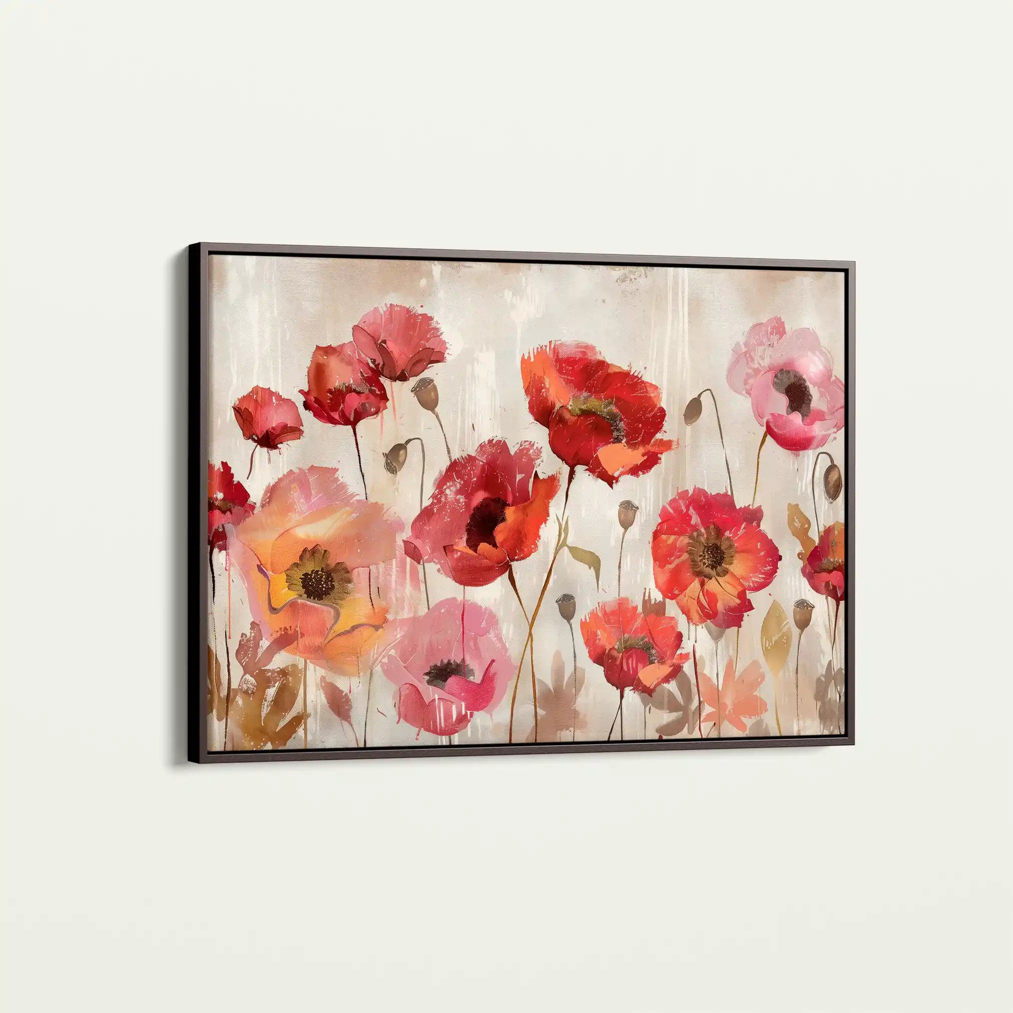 Floral Canvas Wall Art WAD684-F 90 x 60 cm / Stretched on hidden frame