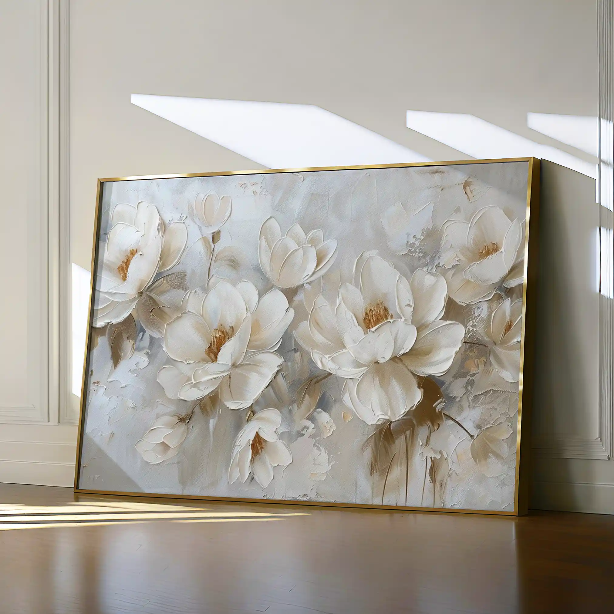 Floral Canvas Wall Art WAD686-F 90 x 60 cm / Stretched on hidden frame