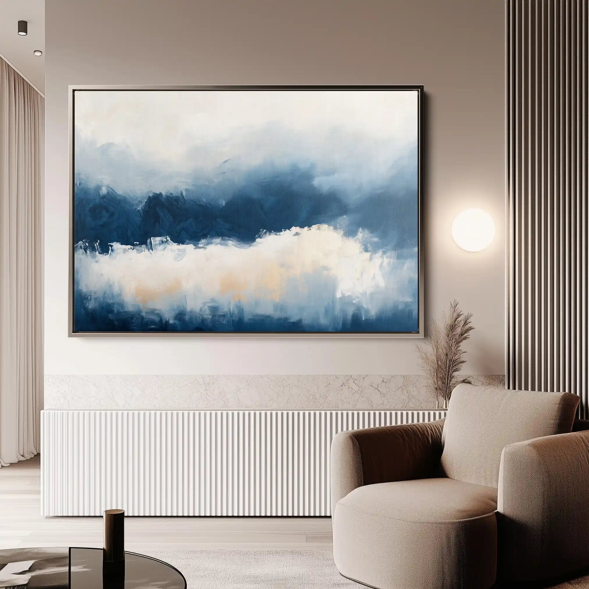 Abstract 688 Canvas Art 60 x 40 cm / Stretched on hidden frame