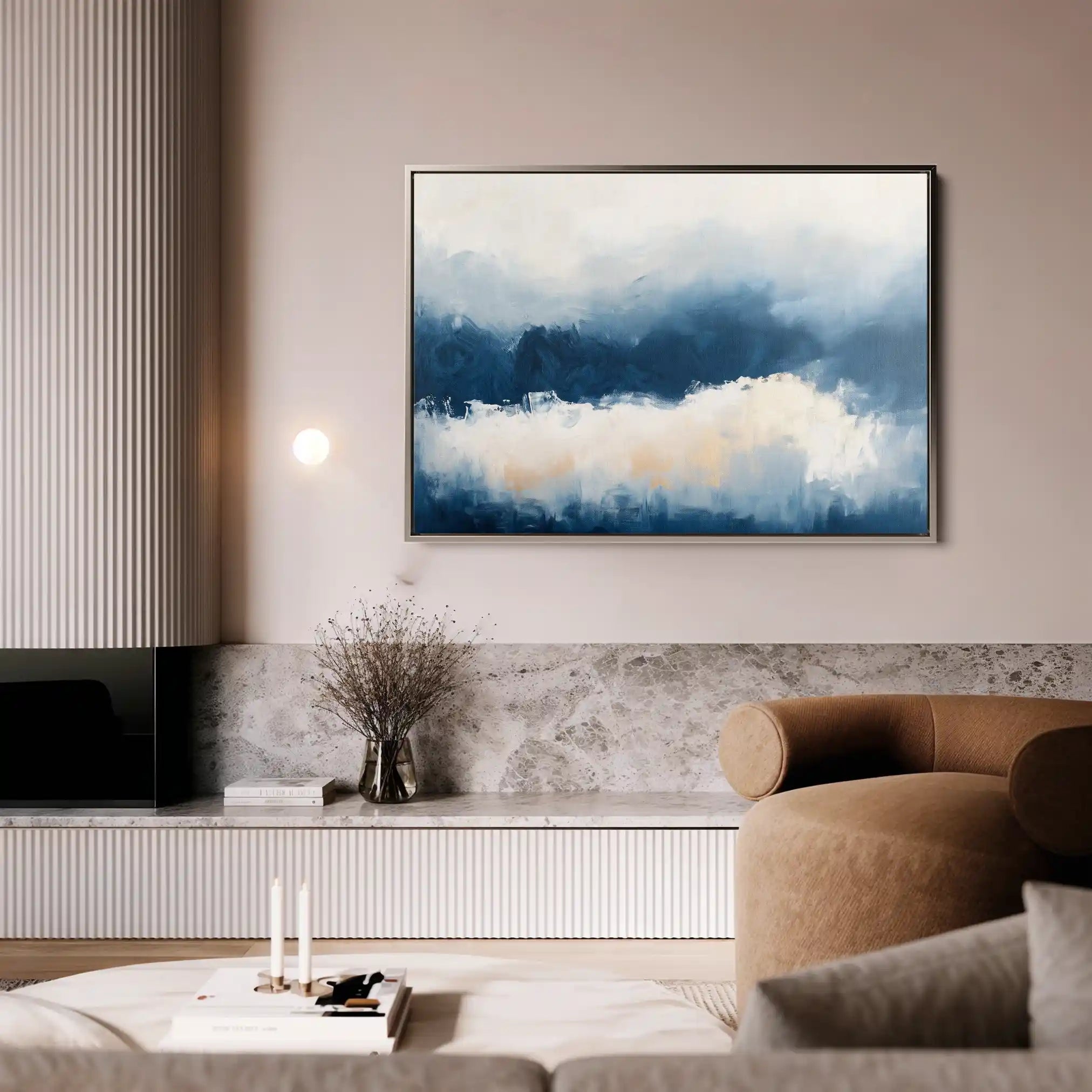 Abstract 688 Canvas Art 60 x 40 cm / Stretched on hidden frame