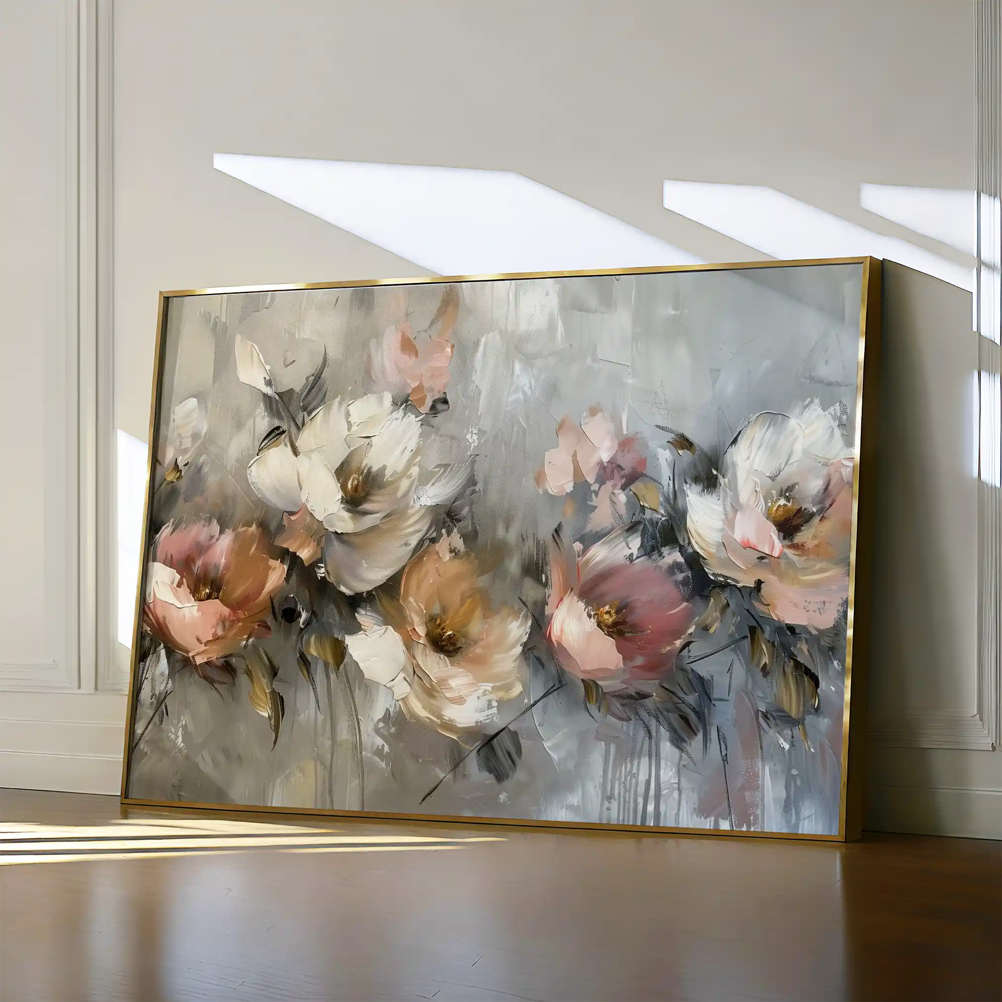 Floral Canvas Wall Art WAD688-F 90 x 60 cm / Stretched on hidden frame