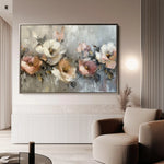 Floral Canvas Wall Art WAD688-F 90 x 60 cm / Stretched on hidden frame