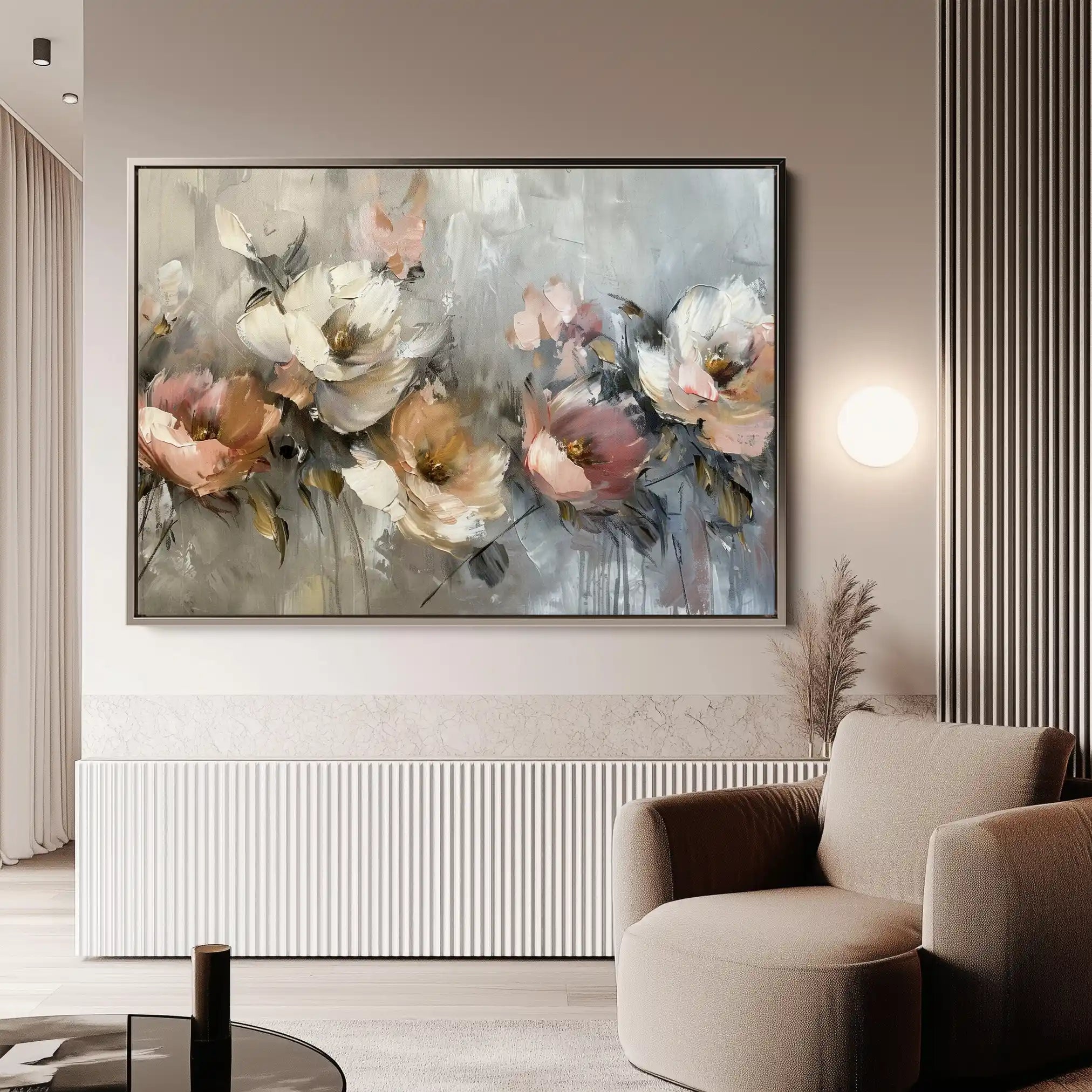 Floral Canvas Wall Art WAD688-F 90 x 60 cm / Stretched on hidden frame