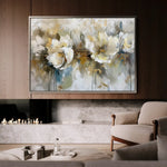 Floral Canvas Wall Art WAD689-F 90 x 60 cm / Stretched on hidden frame