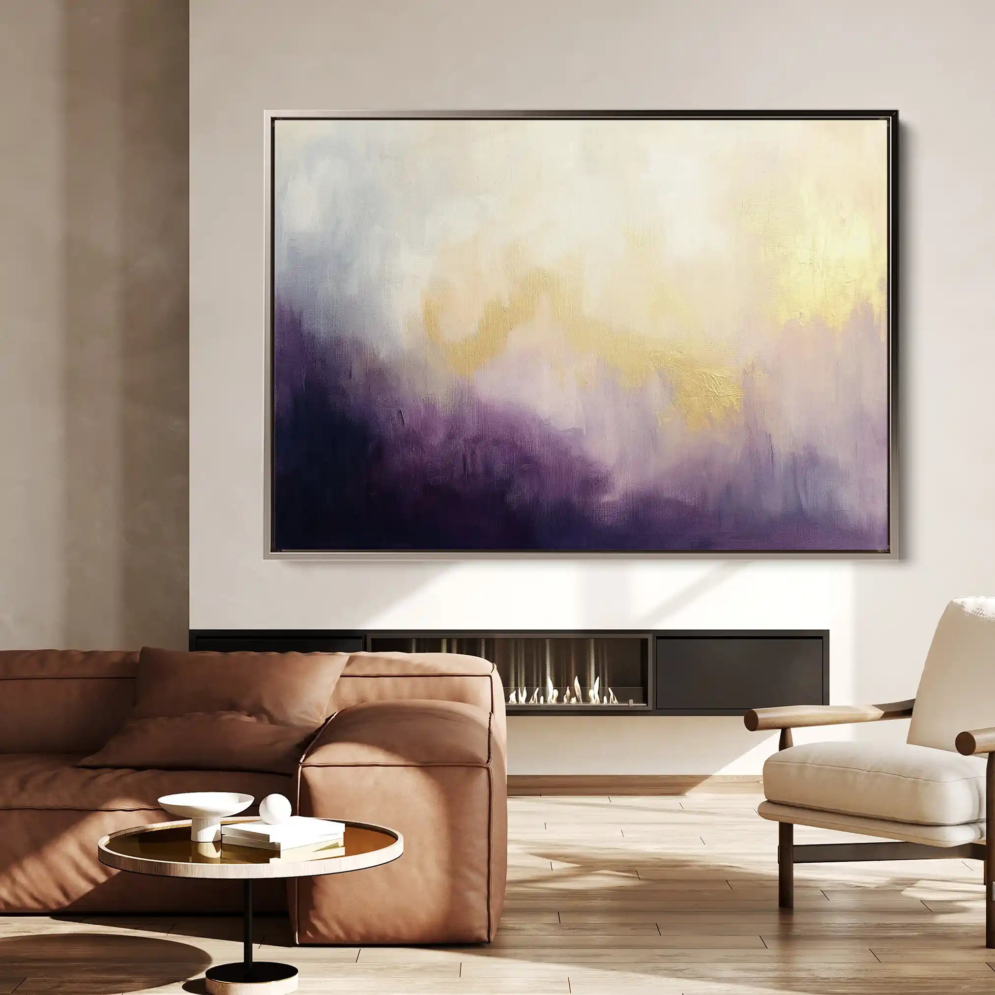 Abstract 690 Canvas Art 60 x 40 cm / Stretched on hidden frame