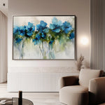 Floral Canvas Wall Art WAD690-F 90 x 60 cm / Stretched on hidden frame